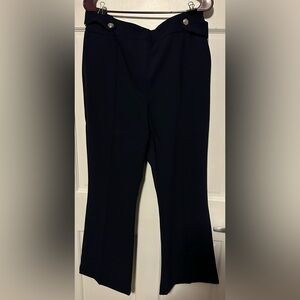 Rachel Zoe Elegant Navy Blue Wide  Leg Pants